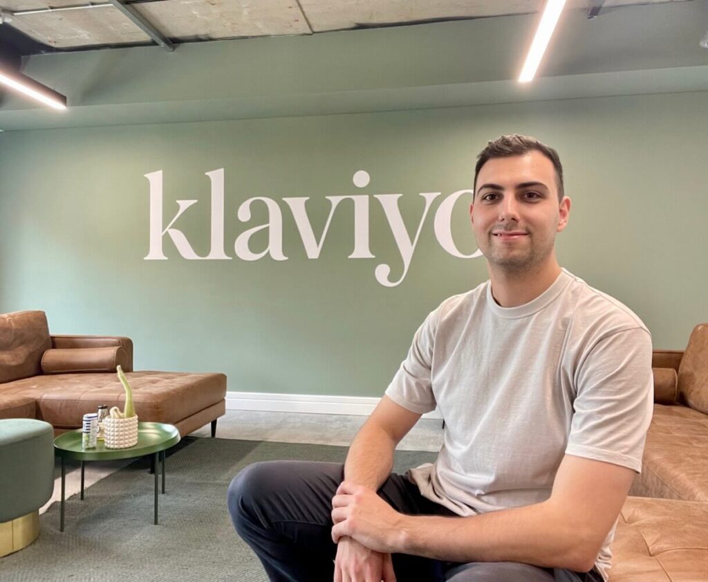 Martin Alexander @ Klaviyo London Office